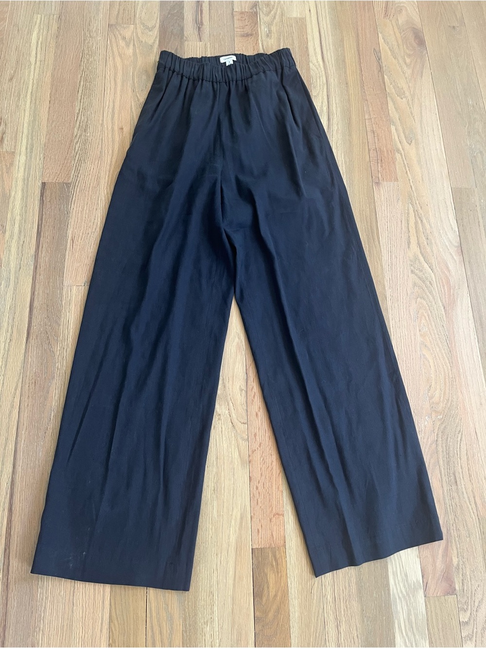 Cuyana Women’s Linen Pant in Navy Size Small